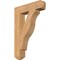 Ekena Millwork Funston Craftsman Smooth Bracket, Western Red Cedar, 5 1/2"W x 26"D x 38"H BKT06X26X38FST04SWR - alternate 1